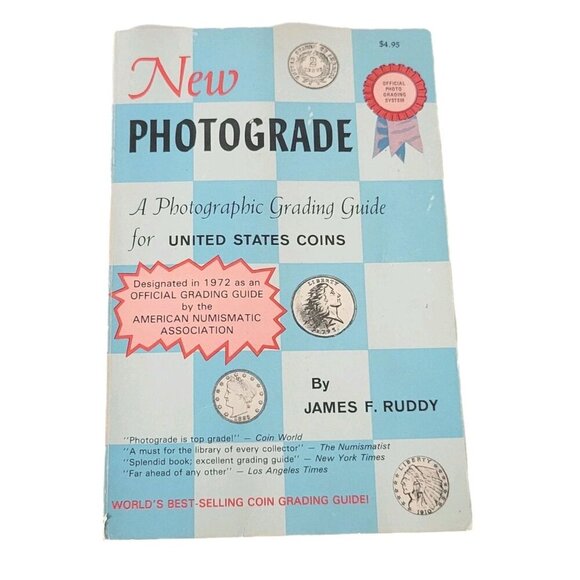 New Photograde, A Photographic Grading Guide for United States Coins Vtg 1972 - Picture 1 of 2